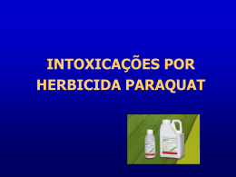 Intox Paraquat
