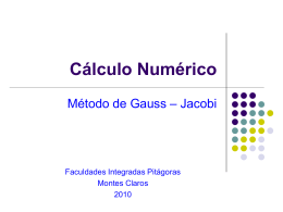 método de gauss – jacobi