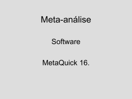 Meta-análise
