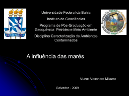 Baixa-mar - Universidade Federal da Bahia