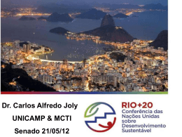 Ciência - RIO+20