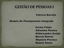 GESTÃO DE PESSOAS I