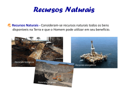 Recursos Naturais 8º ano cap1011 (pps)