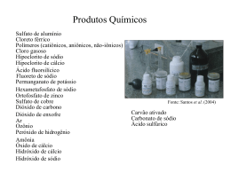 Produtos químicos