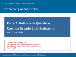 Diapositivo 1 - Universidade do Porto