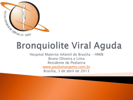 Bronquiolite Viral Aguda