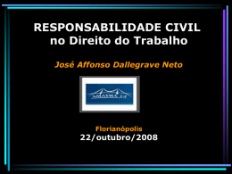 DANO - Dallegrave Neto - Advocacia Trabalhista