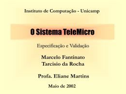 TeleMicro - Instituto de Computação