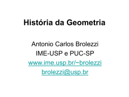 História da Geometria - IME-USP