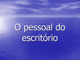 Ambiente de Trabalho