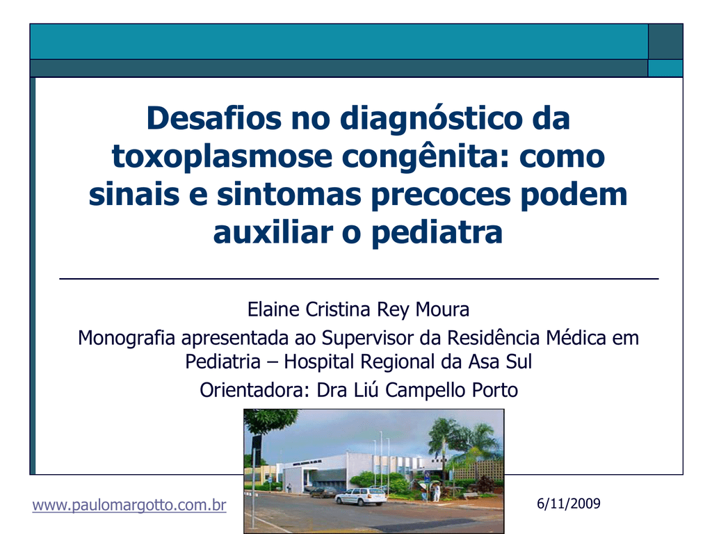 toxoplasmose diagnostico
