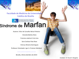 Síndrome de Marfan - Paulo Roberto Margotto