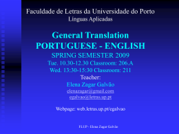 power point 2 - Universidade do Porto