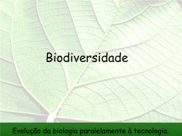 Biodiversidade.