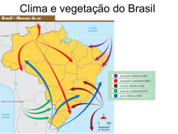 Clima e vegetação do Brasil