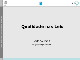 Rodrigo Paes - (LES) da PUC-Rio