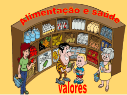 Alimenta&ccedil;&atilde;o e sa&uacute;de