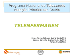 Slides Enfermagem-2 - Universidade Federal de Minas Gerais