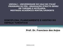 1 - Prof. Francisco Antonio dos Anjos