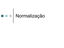 NormalizaçãoX