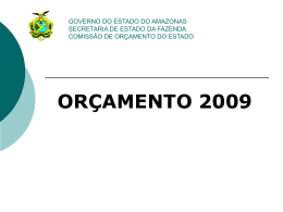 orçamento 2009