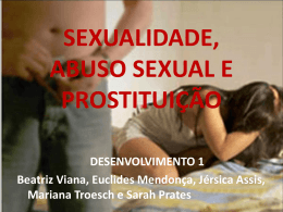 Sexualidade, Abuso Sexual e Prostitui&ccedil;&atilde;o Infantil