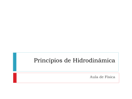 Principios hidrodinâmica