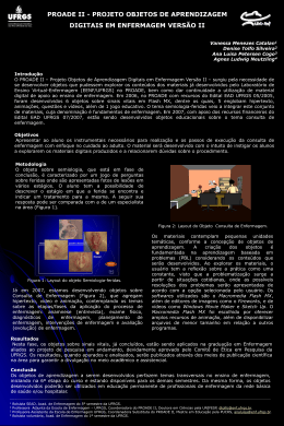 P&ocirc;ster - UFRGS