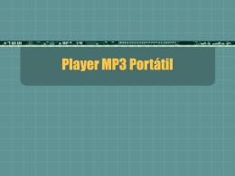 Tocador de MP3 Portátil