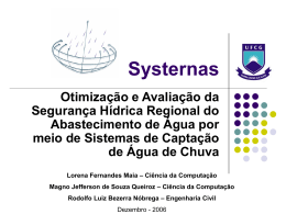 SysternasFinal - Área de Engenharia de Recursos Hídricos