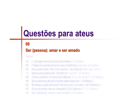 Questões para ateus