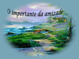 amizade poesia