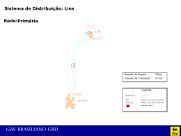 Sistema de Distribuição - Lins