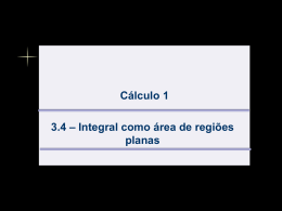 3.4 - Integral como &aacute;rea de uma regi&atilde;o plana (5.9