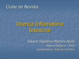 Doença inflamatória intestinal