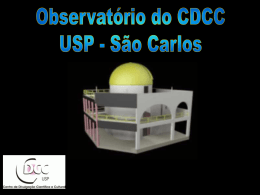 O Sistema Solar - CDCC - Universidade de São Paulo