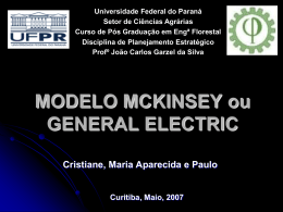 Matriz GE - Universidade Federal do Paraná