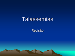 Talassemias