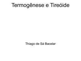 6. tireoide e termogenese