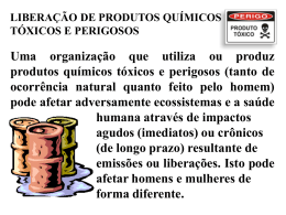 6.5.3.1produtos qu&iacute;micos t&oacute;xicos