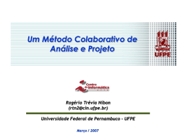 Apresentacao_Rogerio - Centro de Informática da UFPE