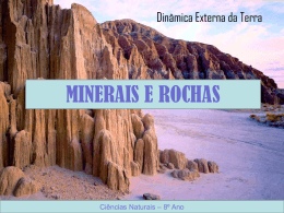 Rochas e minerais .