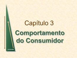 prefer&ecirc;ncias do consumidor - Programa de P&oacute;s