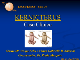 Caso clínico: Kernicterus