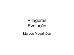 Pitágoras Evolução