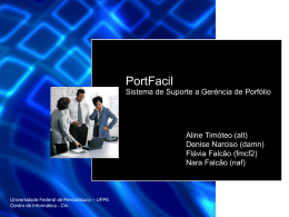 PortFacil - Centro de Informática da UFPE