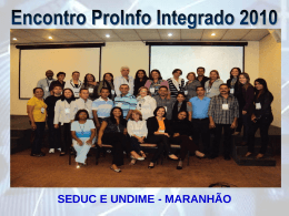 Encontro ProInfo Integrado 2010 - Grupo