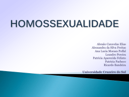 HOMOSSEXUALIDADE
