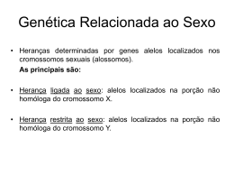 Genética Relacionada ao Sexo
