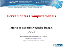 Problema da Dieta - Departamento de Ci&ecirc;ncias de Computa&ccedil;&atilde;o e